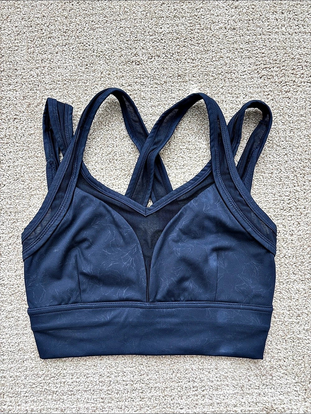 Tavi TaviSculpt Mesh V Bra Sports Bra Blue XS